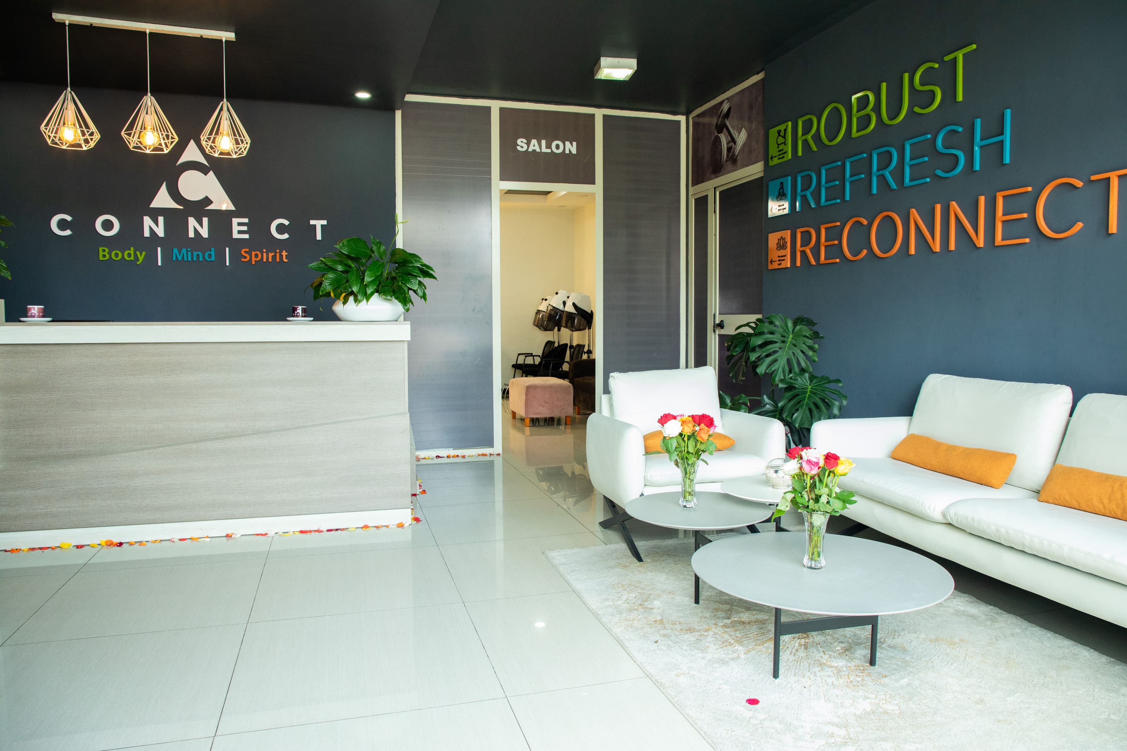 Connect Wellness front desk
